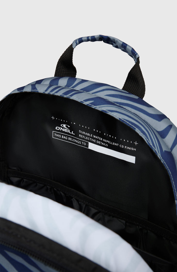 O'Neill Santa Cruz Backpack | Blue Swirl Zebra