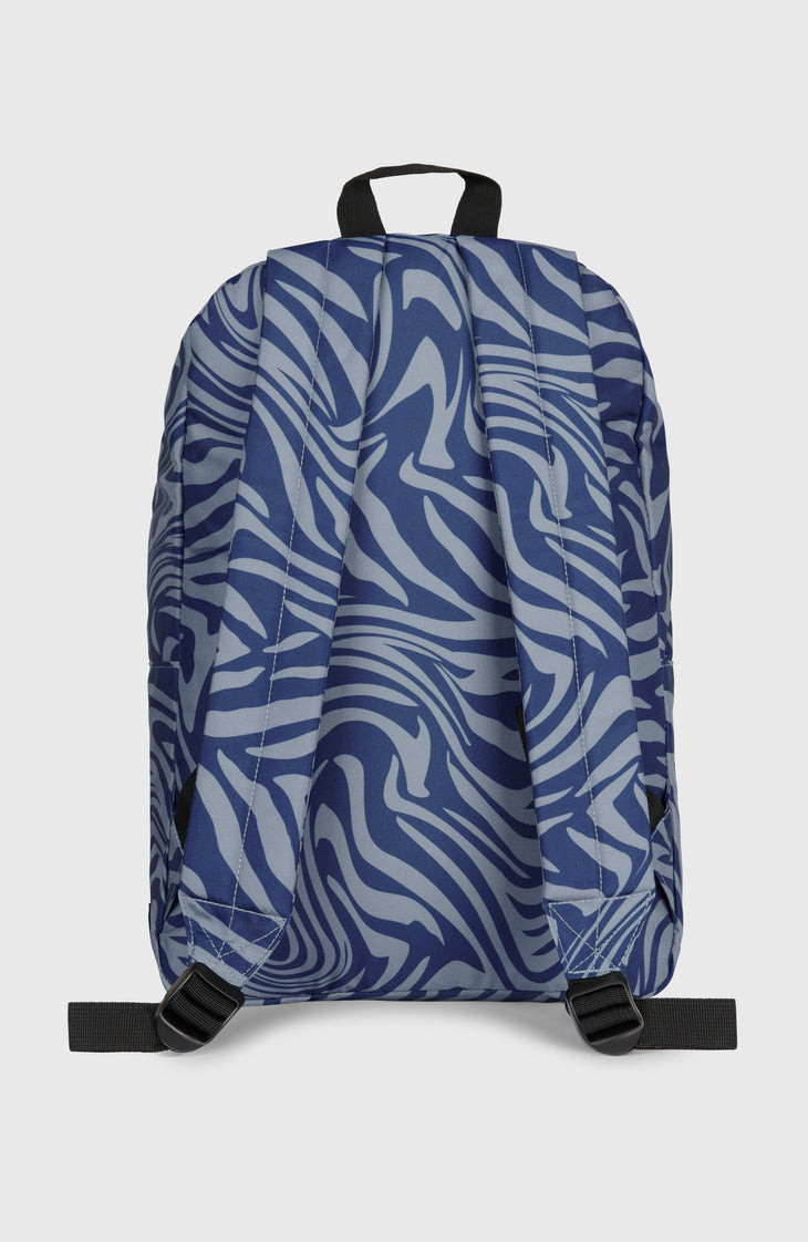 O'Neill Essentials Backpack | Blue Swirl Zebra