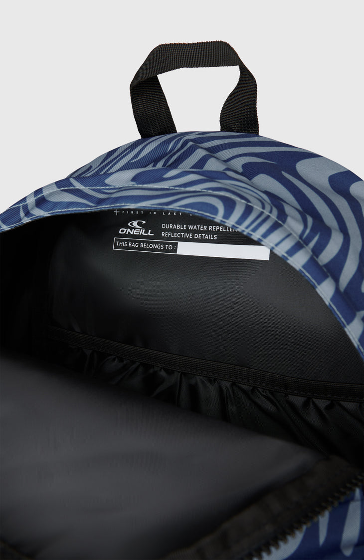 O'Neill Essentials Backpack | Blue Swirl Zebra