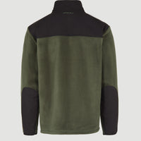 Utility Heavy Full-Zip Fleece | Forest Night Colour Block