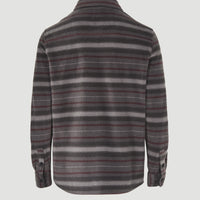 Superfleece Shirt | Grey Crossover Stripe