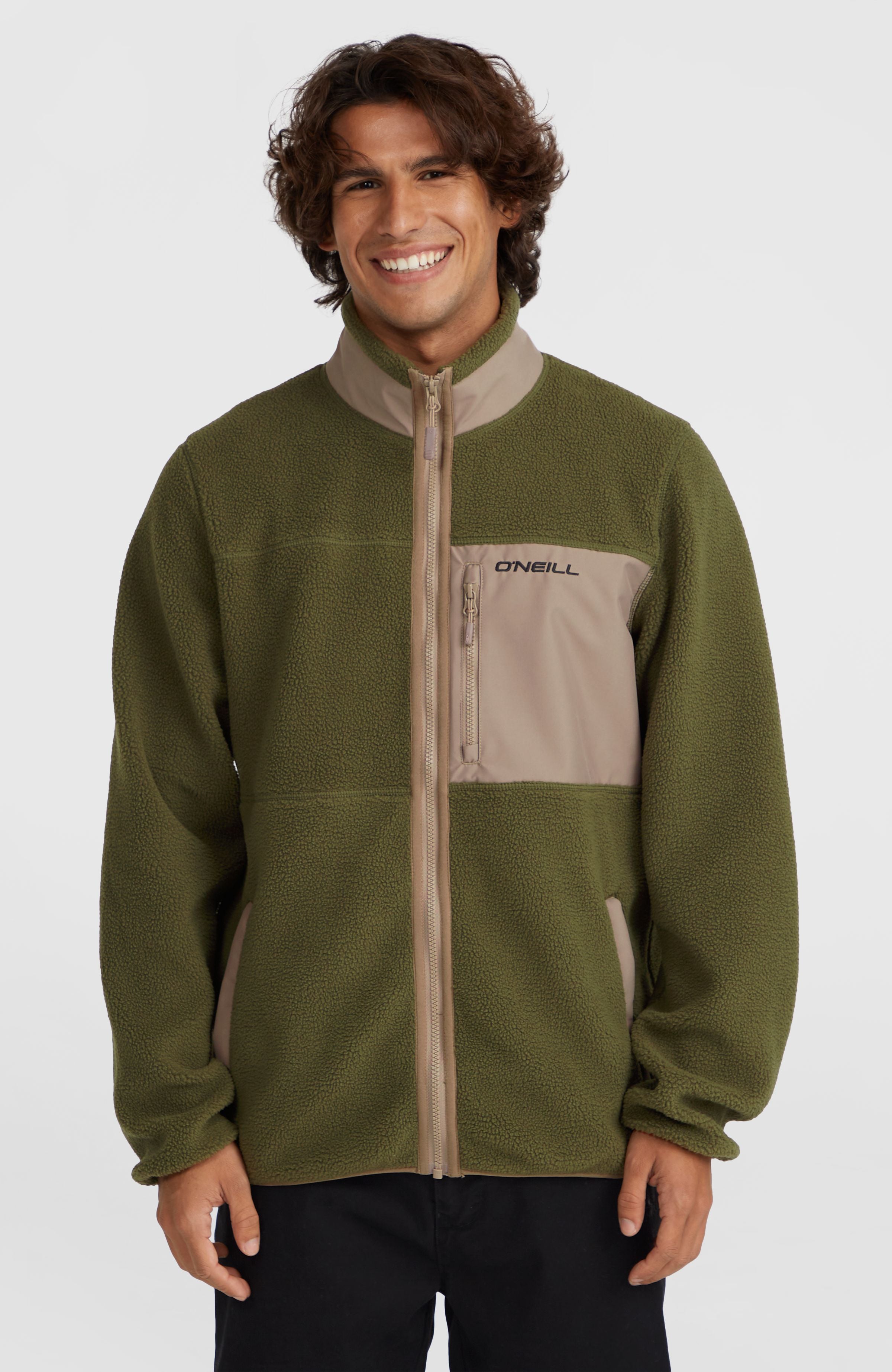 High-Pile Full-Zip Fleece | Forest Night – O'Neill