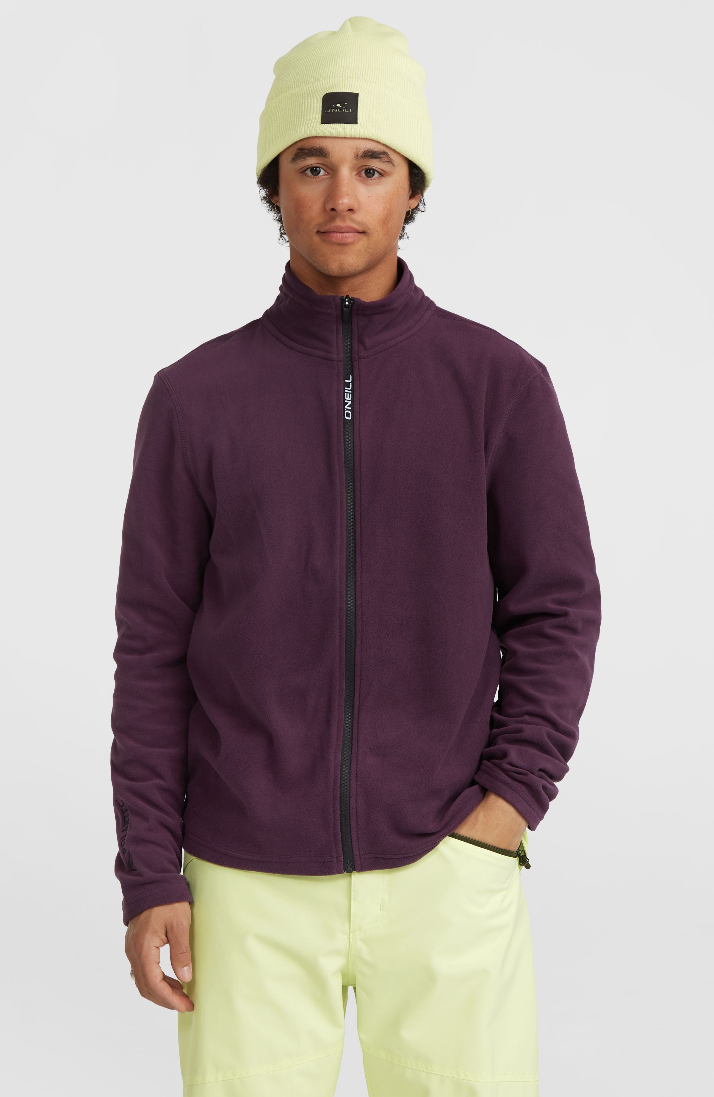 Jack's Polartec® 100 Full-Zip Fleece | Aubergine – O'Neill