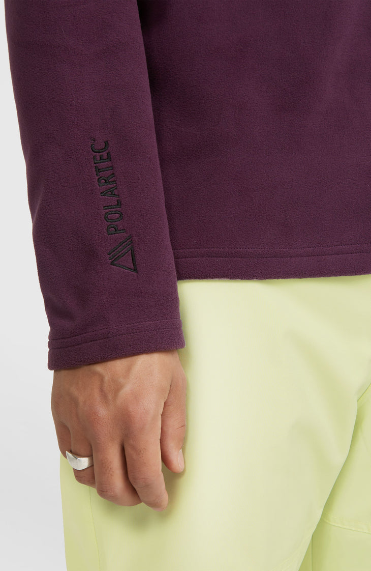 Jack's Polartec® 100 Full-Zip Fleece | Aubergine