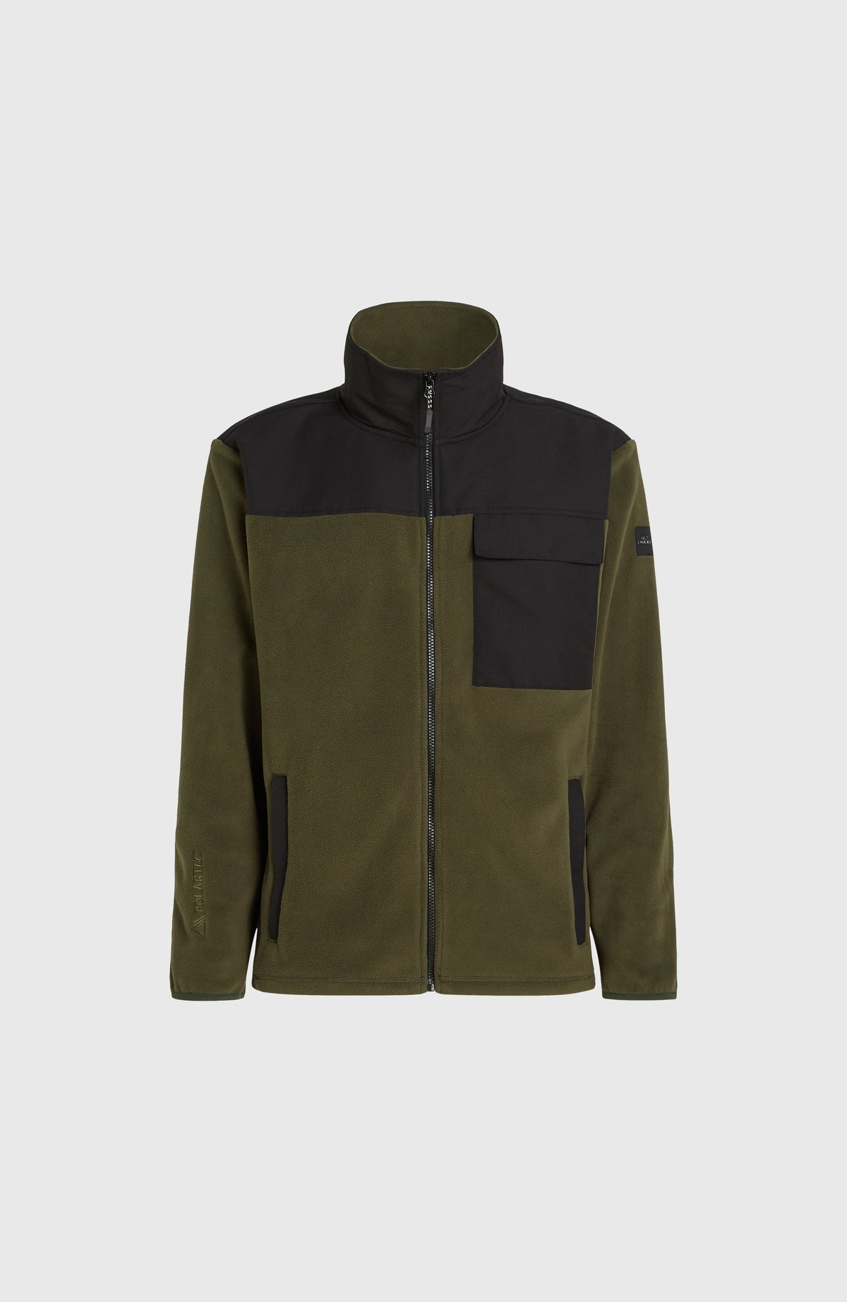 Utility Polartec® 200 Full-Zip Fleece | Forest Night Colour Block