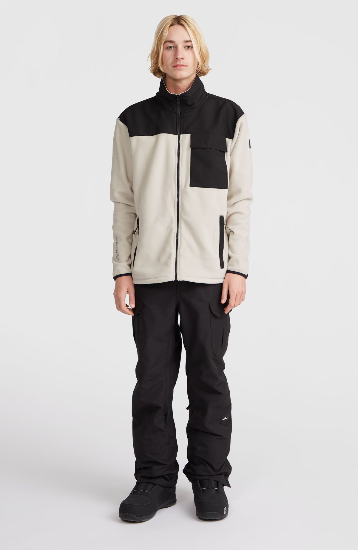 Utility Polartec® 200 Full-Zip Fleece | Atmosphere Colour Block