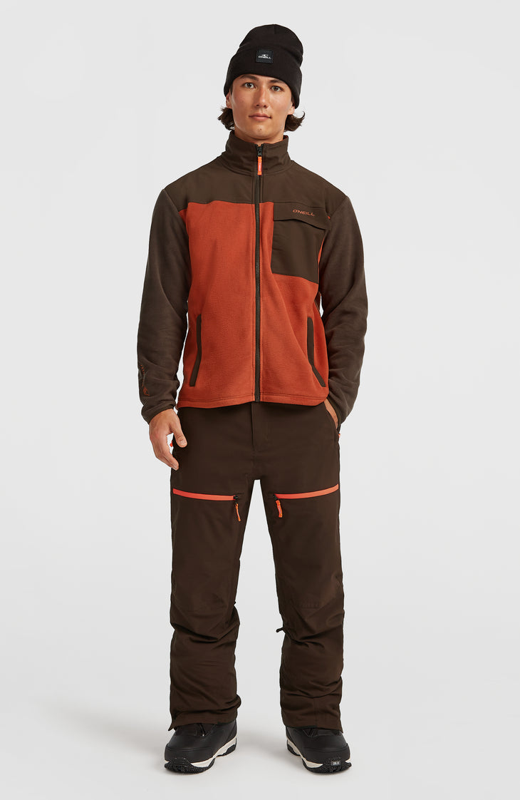 FWC'Peak Polartec® Fleece | Coffee Bean Colour Block