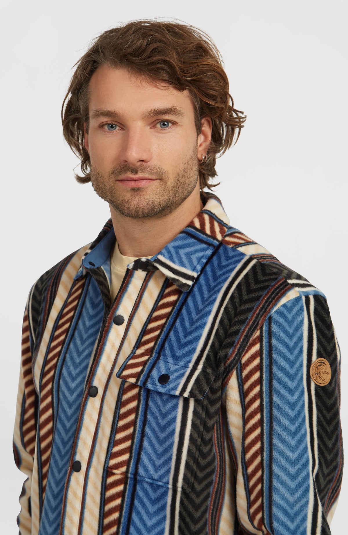 O'Riginals Superfleece Shirt | Blue Vintage O'Neill Stripe