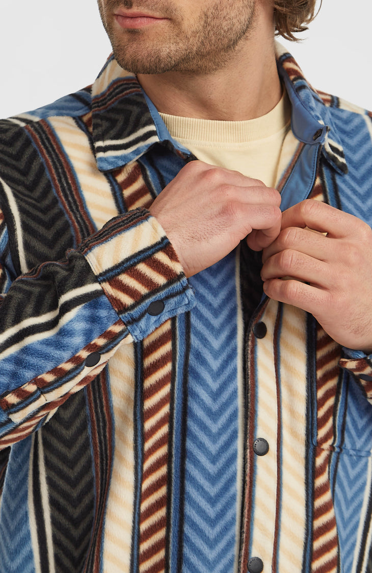 O'Riginals Superfleece Shirt | Blue Vintage O'Neill Stripe