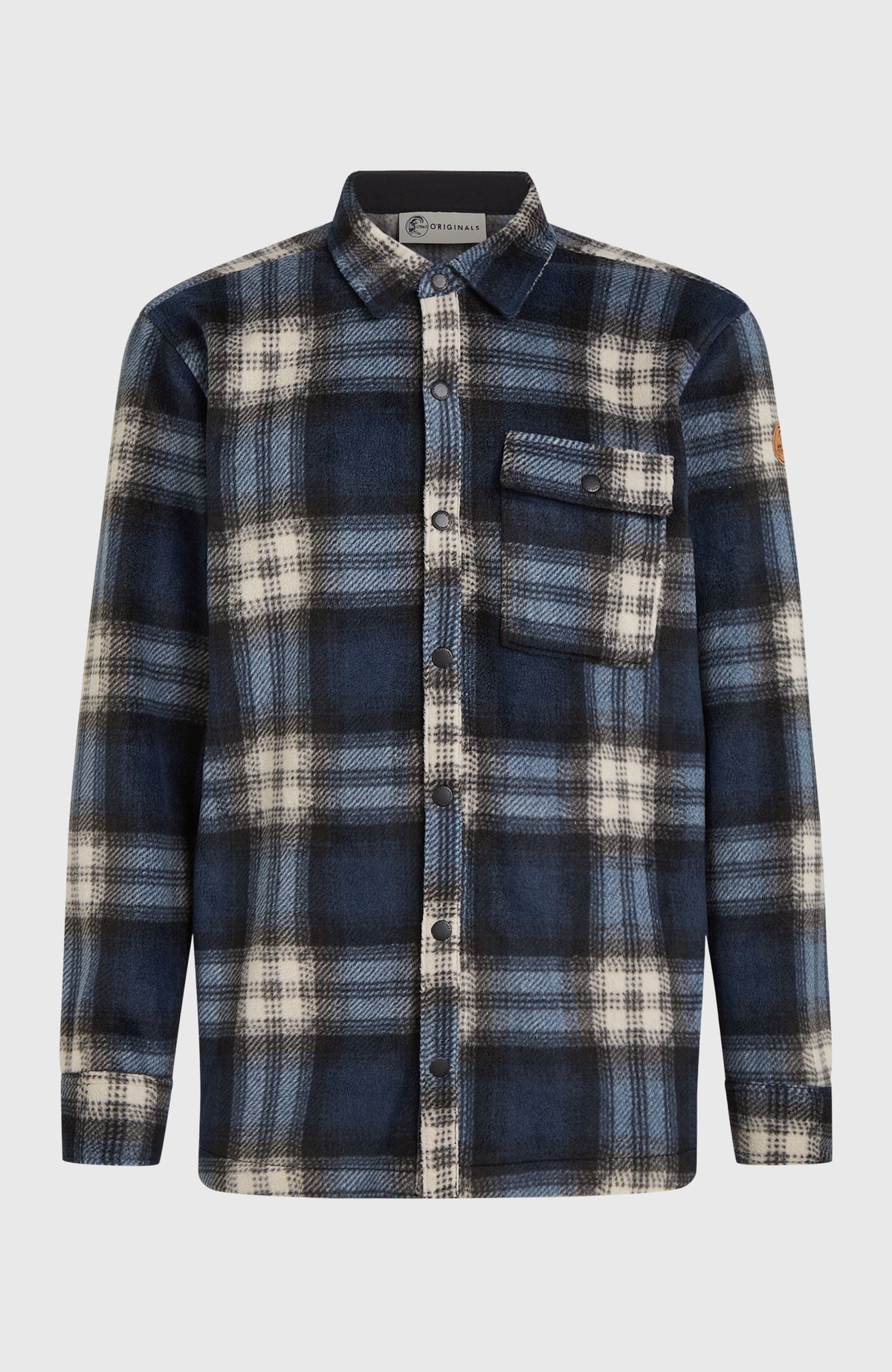 O'Riginals Superfleece Shirt | Mozart Blue Check