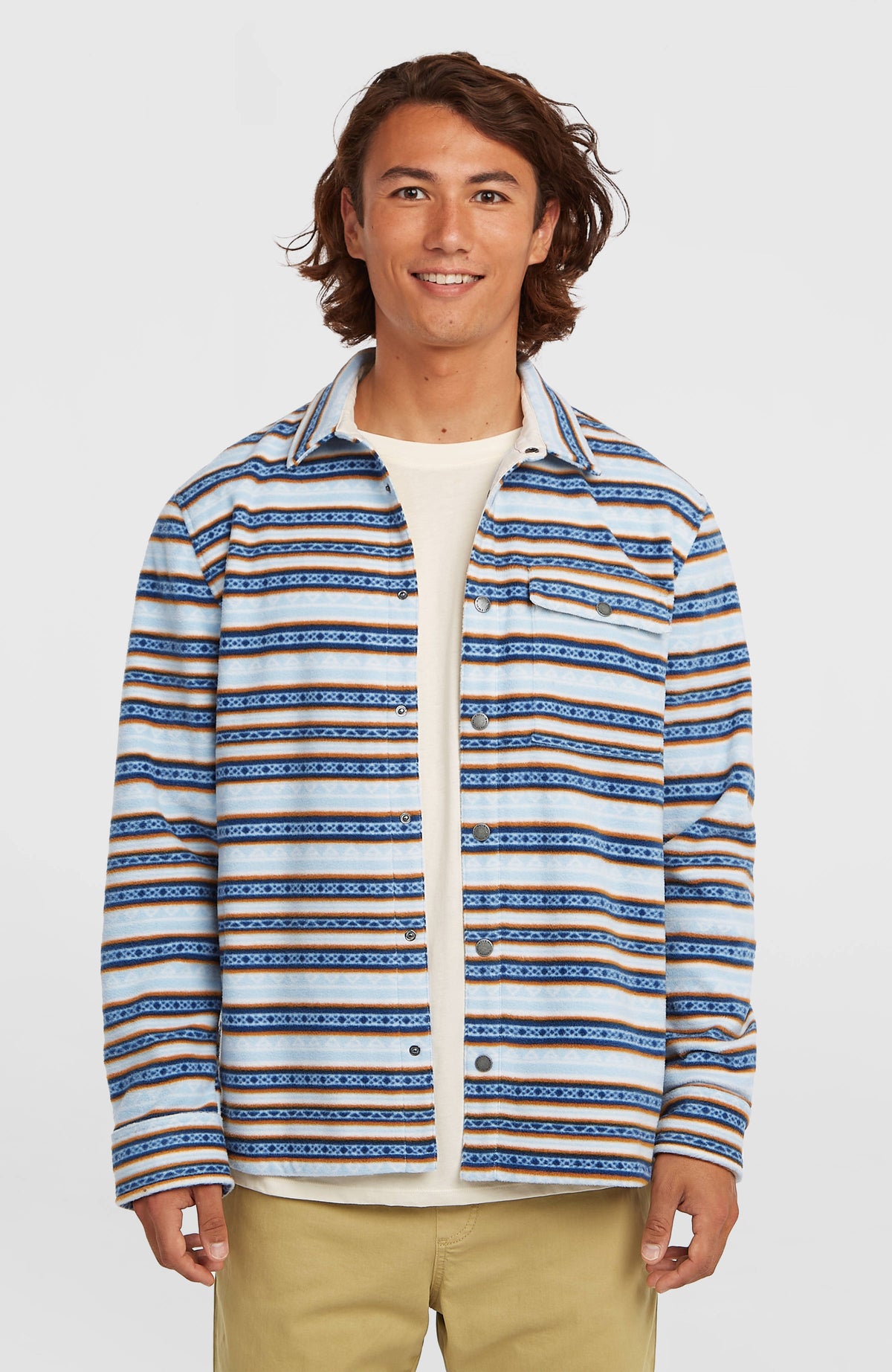 O'Riginals Superfleece Shirt | Blue Originals Hstripe