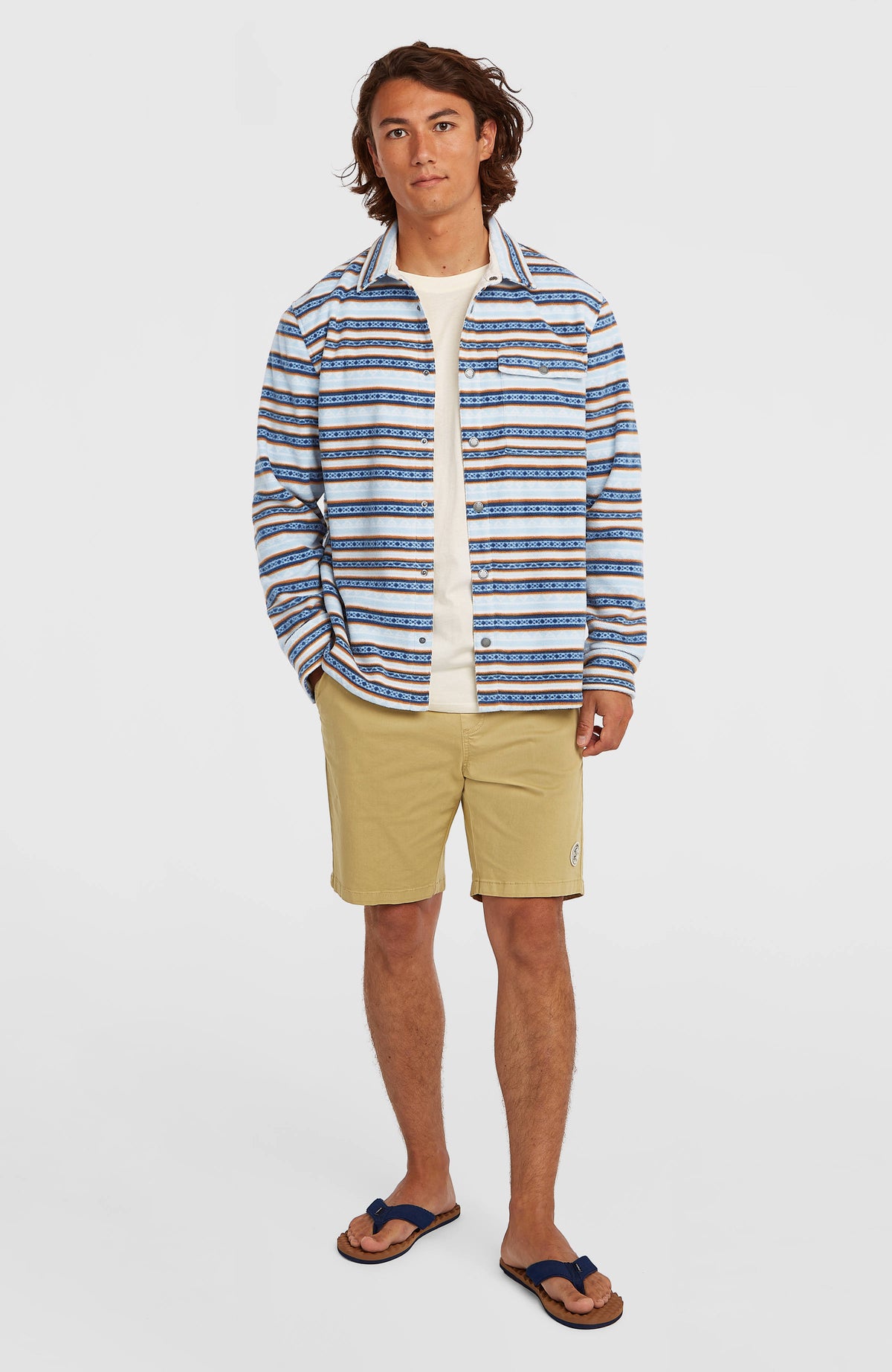 O'Riginals Superfleece Shirt | Blue Originals Hstripe