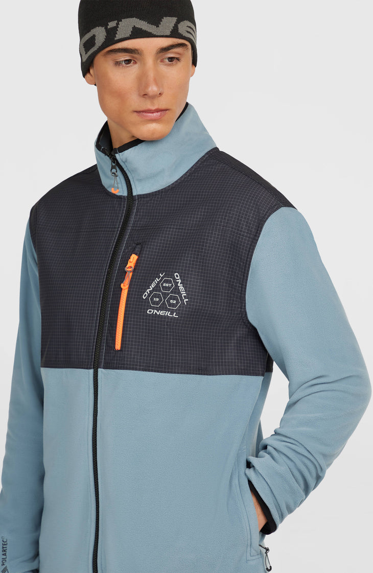 FWC'Peak Polartec® Full-Zip Hyperfleece | Murky Water Colour Block