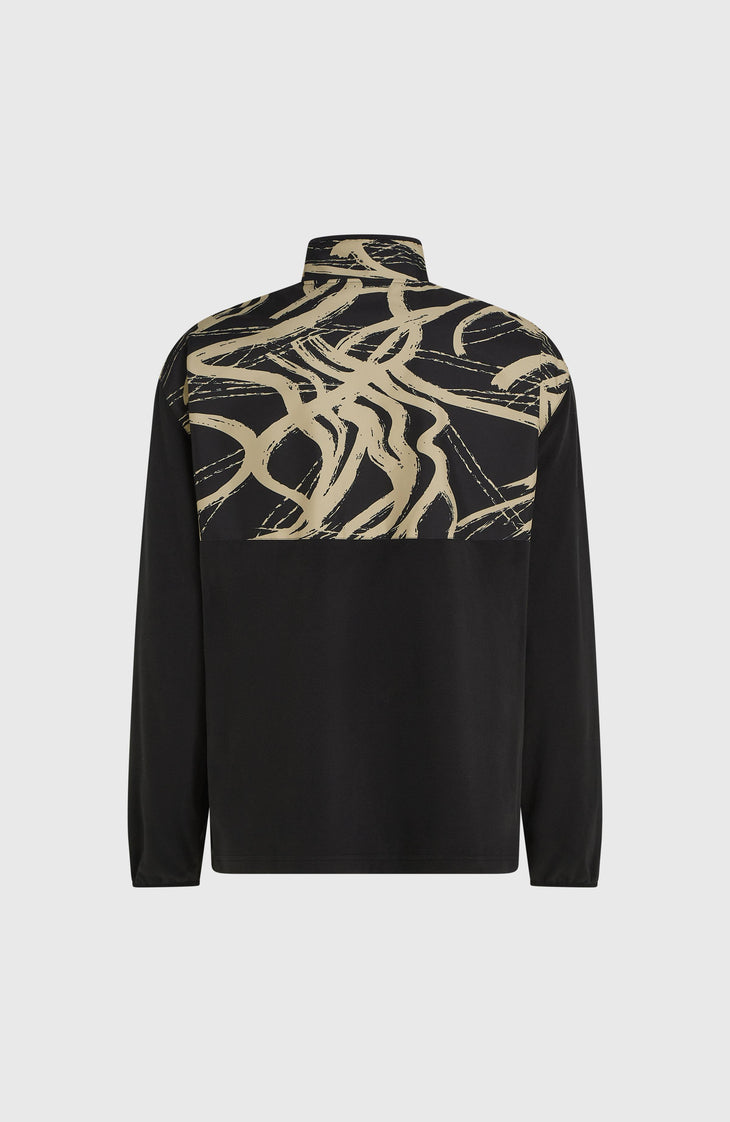 FWC'Play Polartec® Full-Zip Hyperfleece | Beige Snowtracks