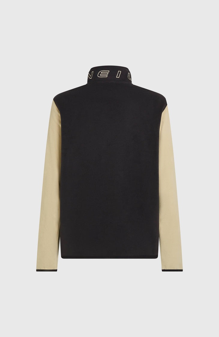 FWC'Cruz Triple Polartec® Half-Zip Fleece | Linen White Colour Block