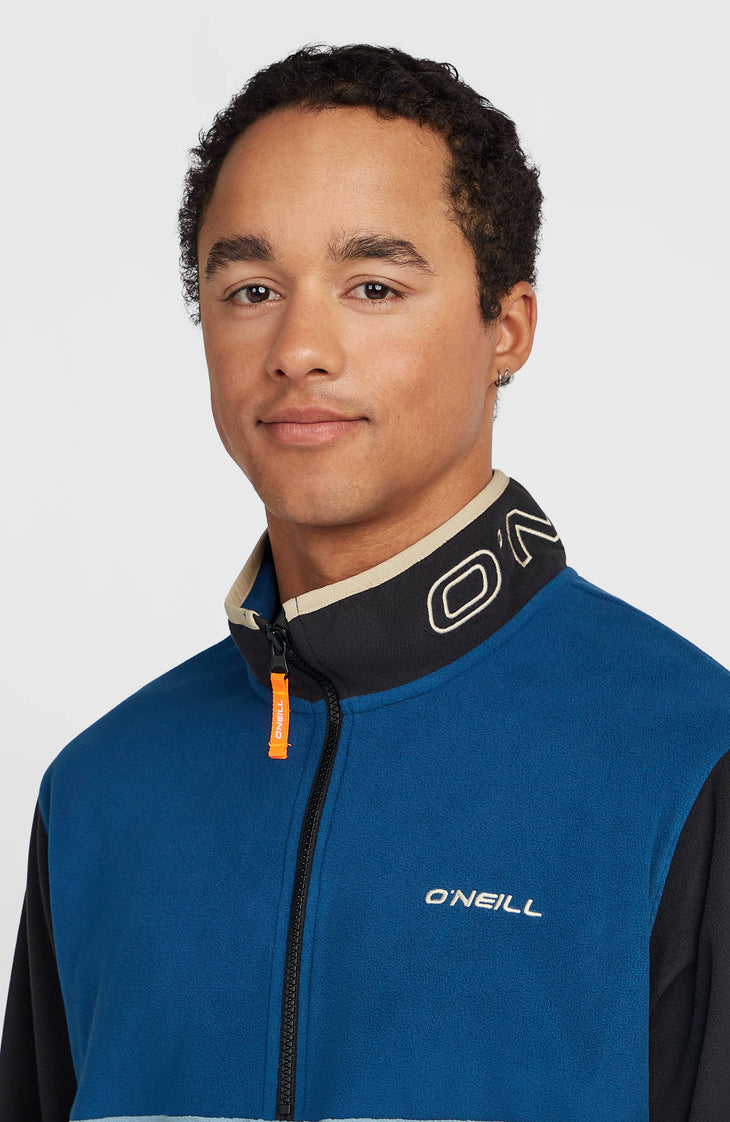 FWC'Cruz Triple Polartec® Half-Zip Fleece | Regal Blue Colour Block