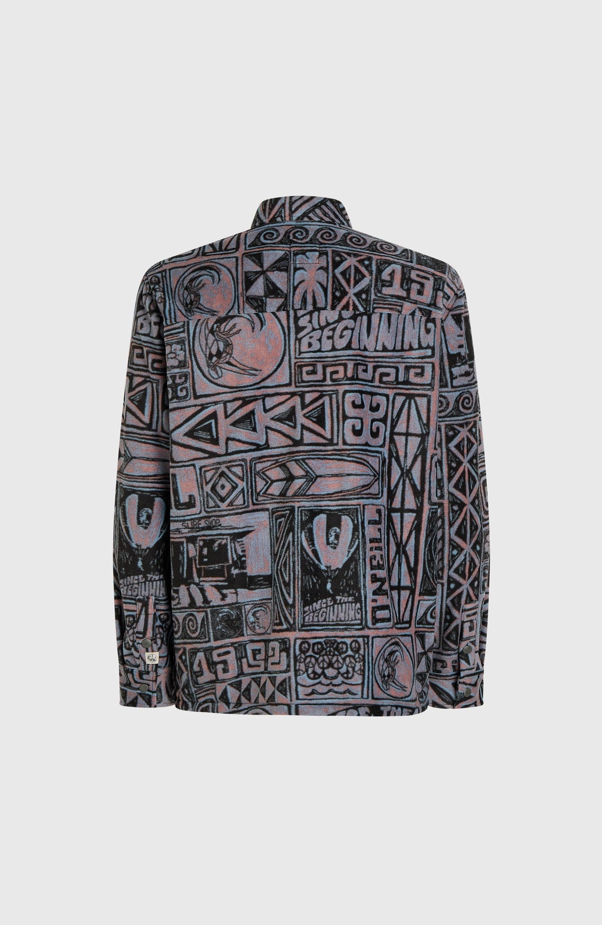 O'Riginals Superfleece Shirt | Purple Stamps