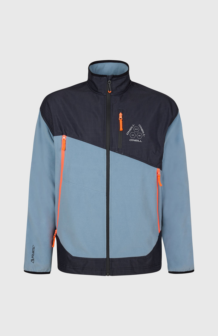 FWC'Peak Polartec® Fire Full-Zip Hyperfleece | Murky Water Colour Block