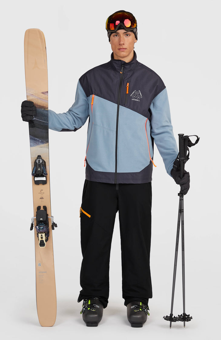 FWC'Peak Polartec® Fire Full-Zip Hyperfleece | Murky Water Colour Block