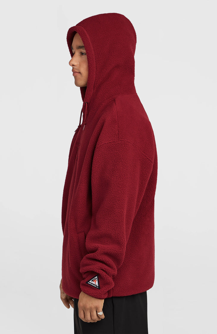 FWC'Play High-Pile Fleece Hoodie | Tamarillo