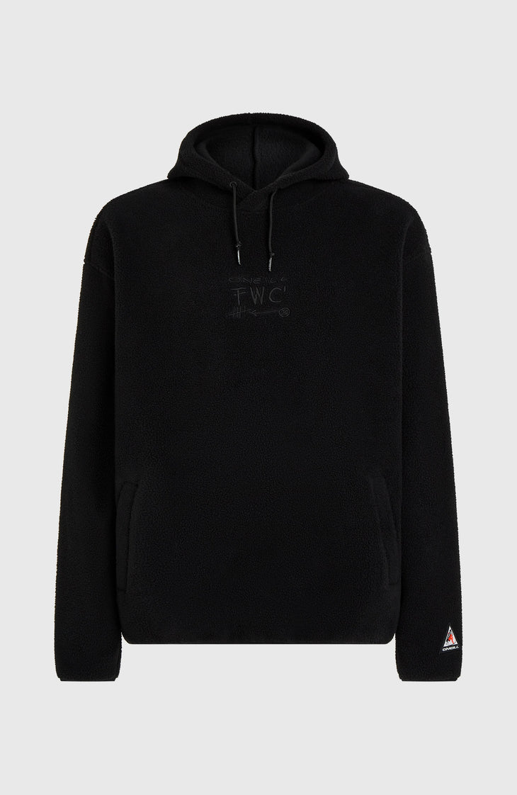 FWC'Play High-Pile Fleece Hoodie | Black Out