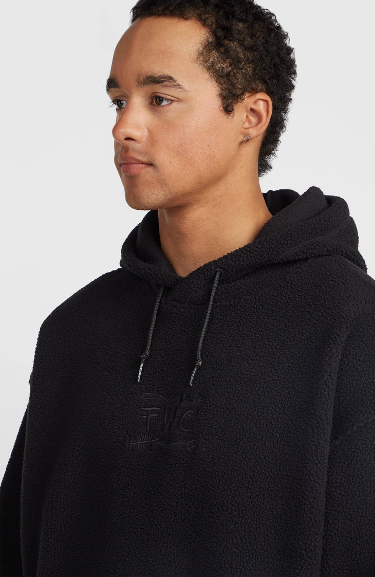 FWC'Play High-Pile Fleece Hoodie | Black Out