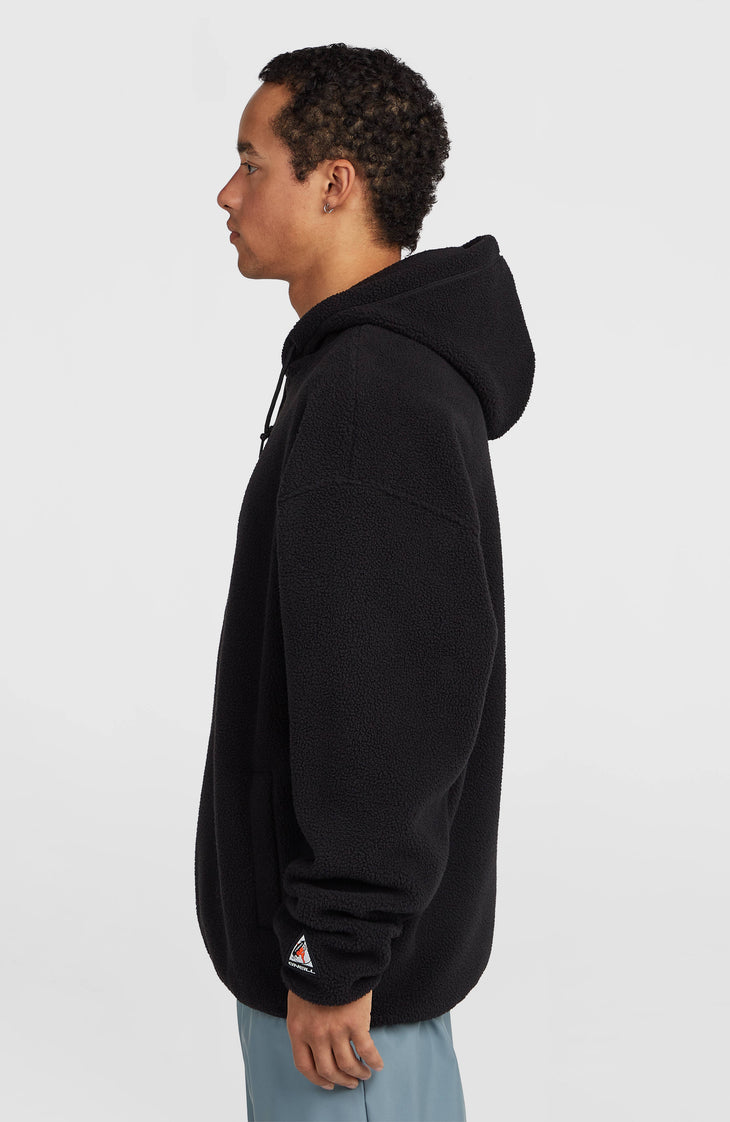 FWC'Play High-Pile Fleece Hoodie | Black Out