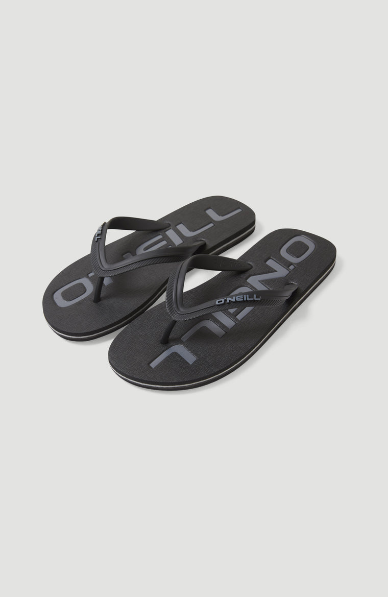Profile Logo Sandals | Black Out Profile Logo Sandals | Black Out