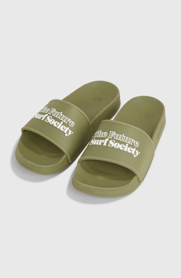 Future Surf Society Unisex Slides | Avery Fern Future Surf Society Unisex Slides | Avery Fern