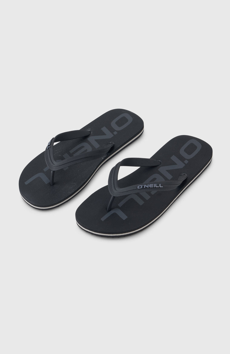Profile Logo Sandals | Black Out Profile Logo Sandals | Black Out