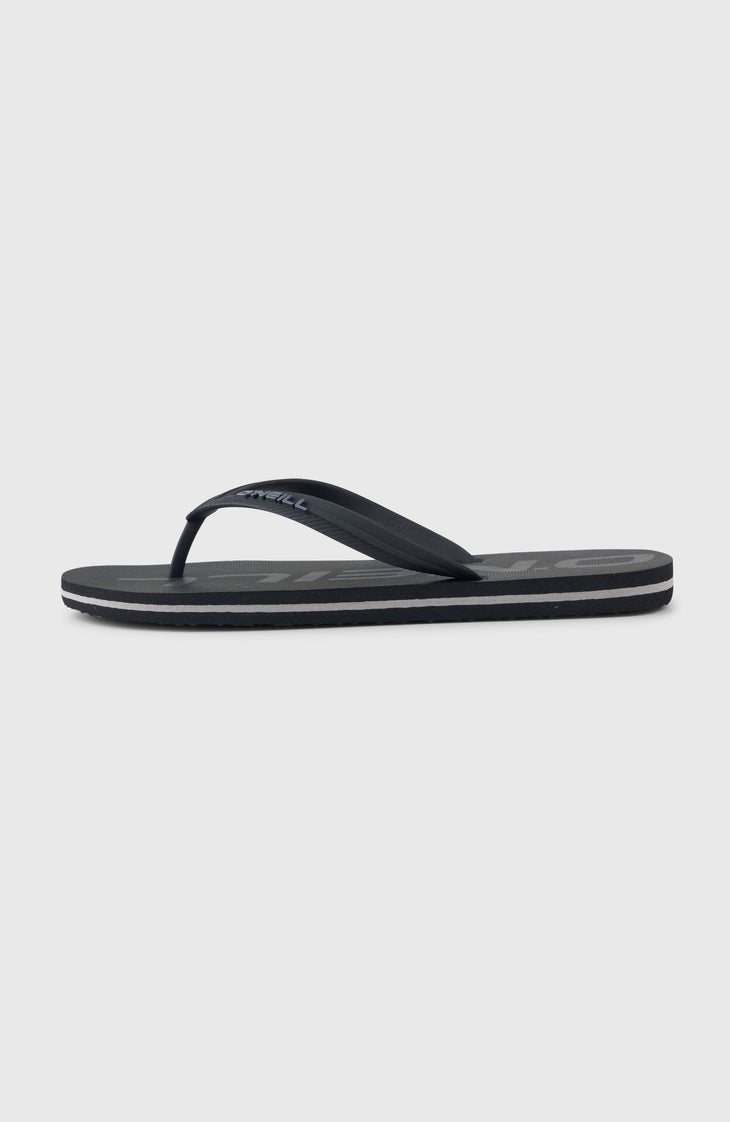 Profile Logo Sandals | Black Out