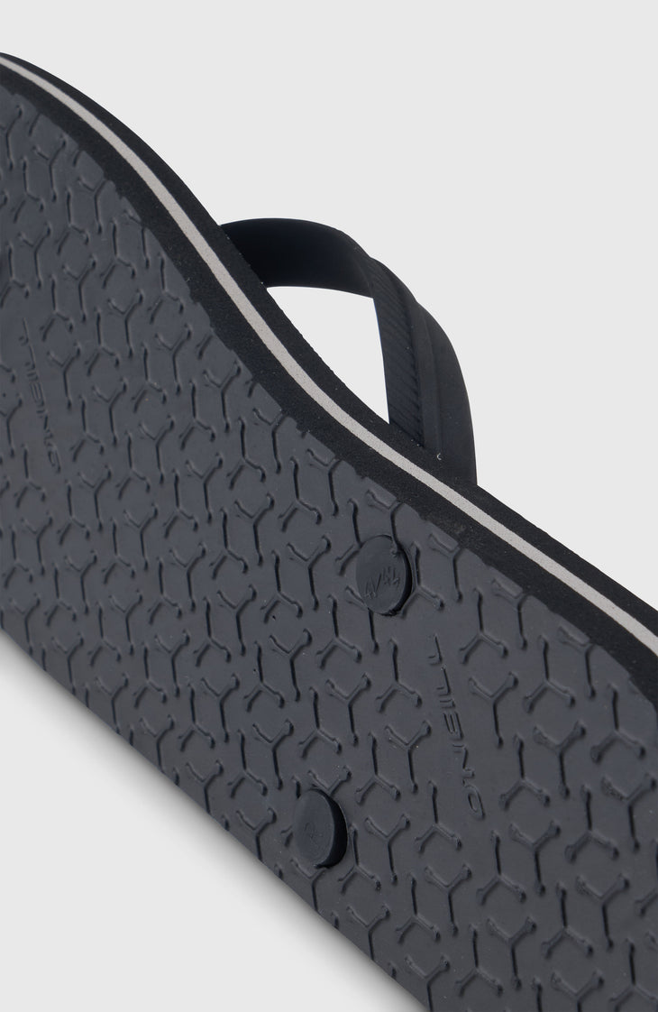 Profile Logo Sandals | Black Out