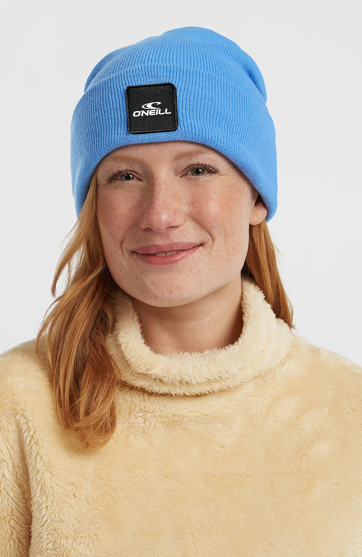 Snow Beanie | Blue Poppy