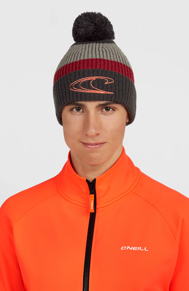 Powder Beanie | Black Out Colour Block