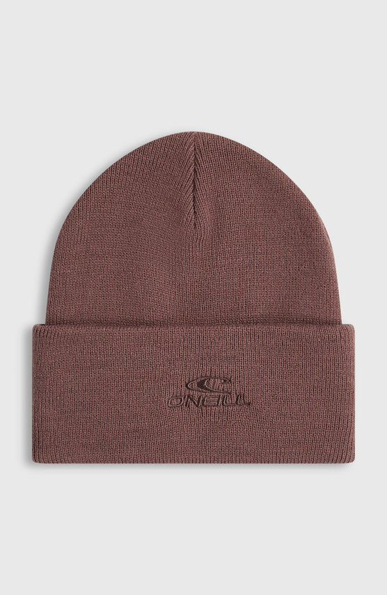 Logo Beanie | Purple Gray