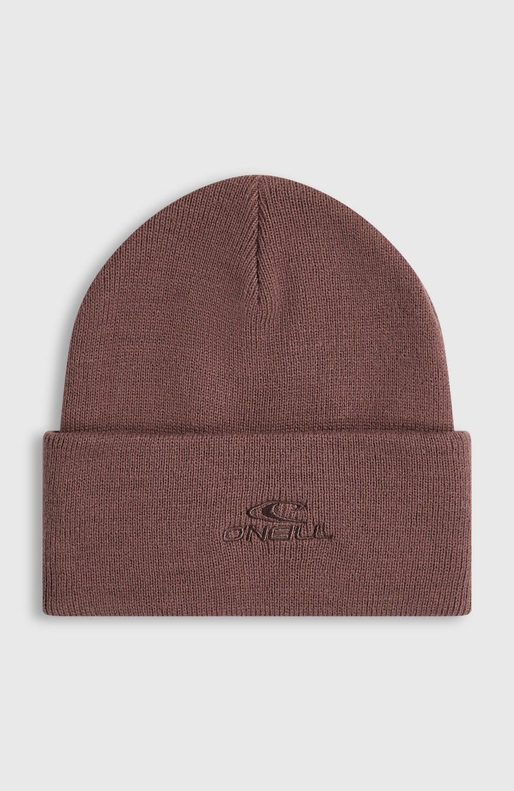 Logo Beanie | Purple Gray