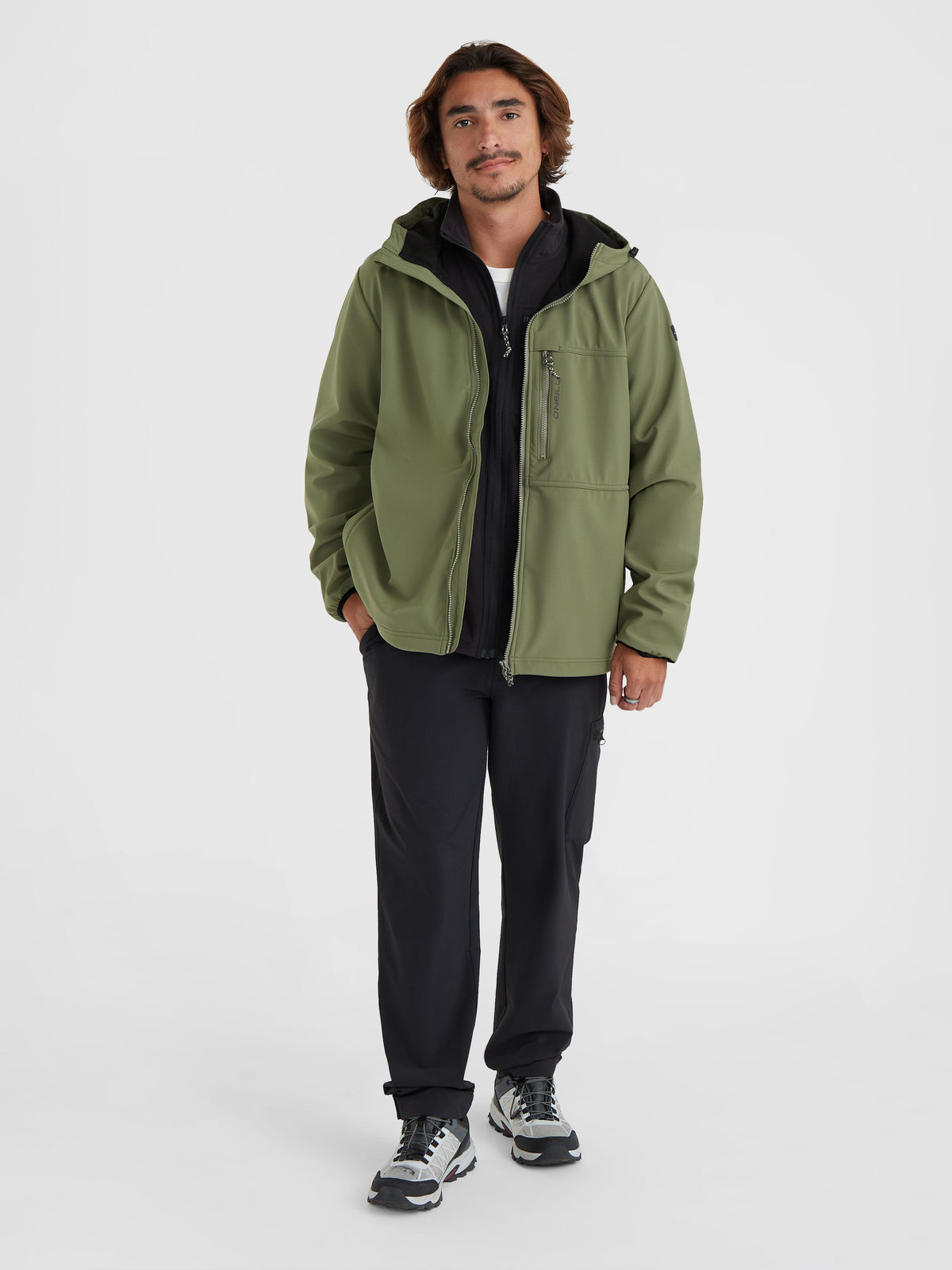 O'Neill TRVLR Series Softshell Jacket | Deep Lichen Green