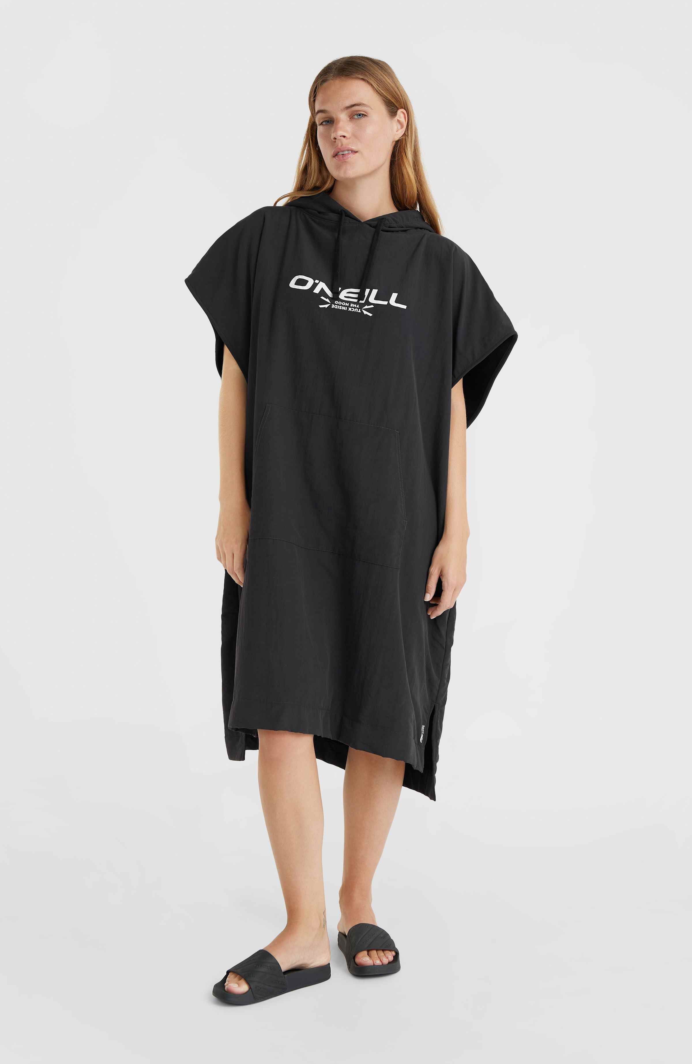O'Neill TRVLR Series Water-Repellent Poncho | Black Out – O'Neill