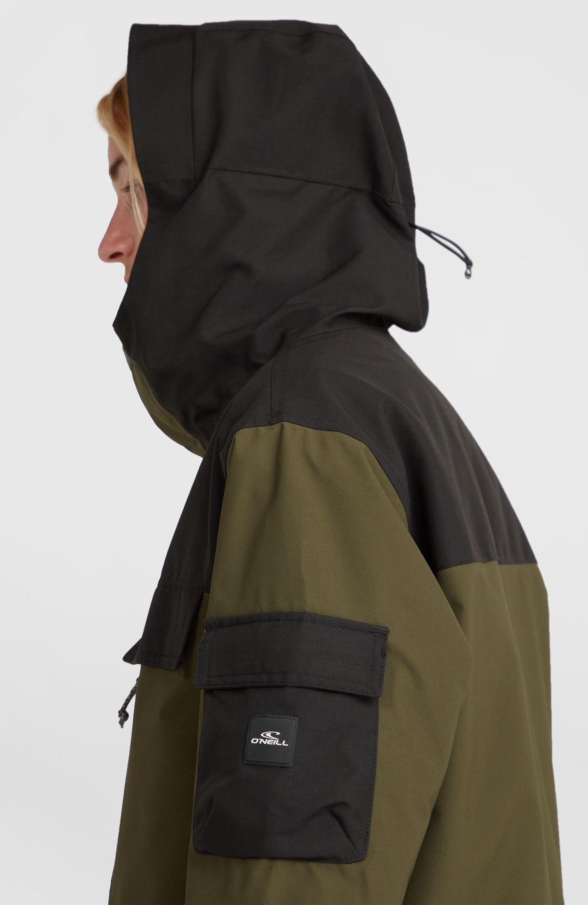 Utility Pro Hybrid Snow Jacket | Forest Night Colour Block