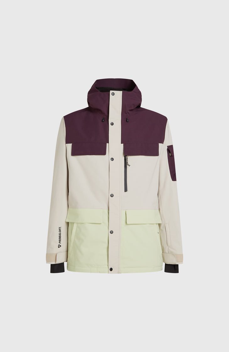 Utility Pro Hybrid Snow Jacket | Atmosphere Colour Block