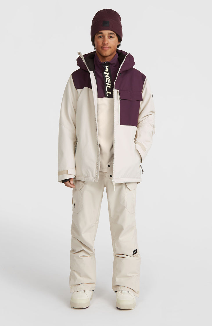 Utility Hybrid Snow Jacket | Atmosphere Colour Block