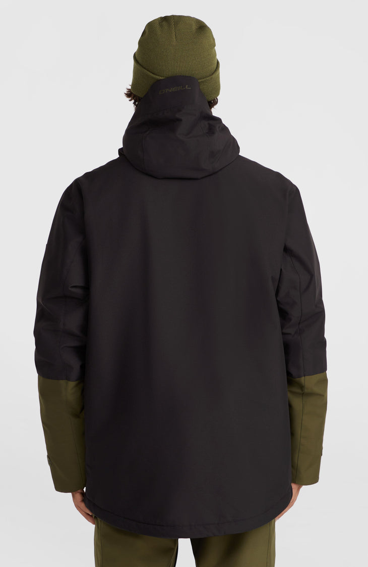O'Riginals Hybrid Snow Jacket | Black Out Colour Block