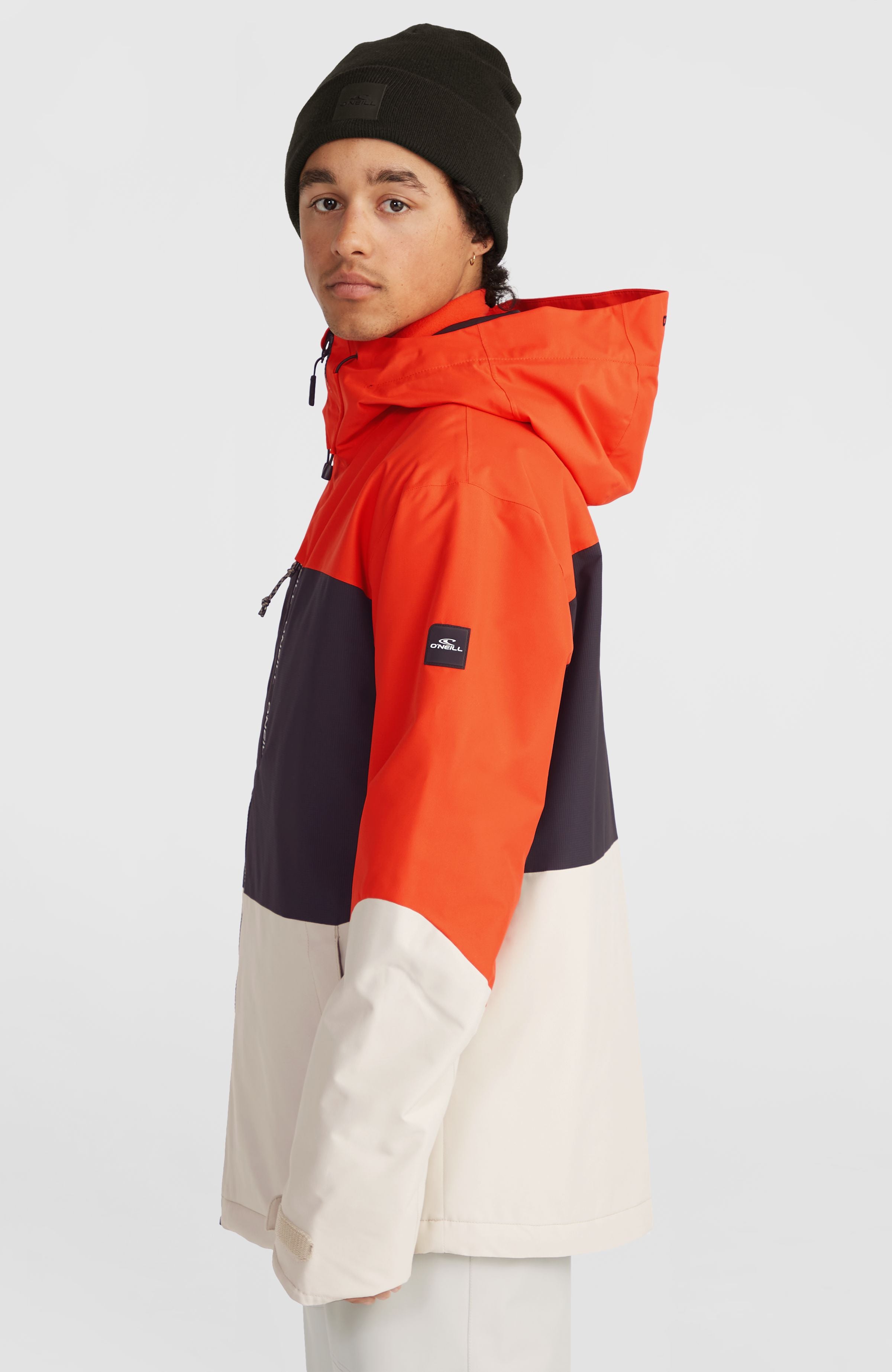 Carbonite Snow Jacket | Paprika Flame Colour Block – O'Neill