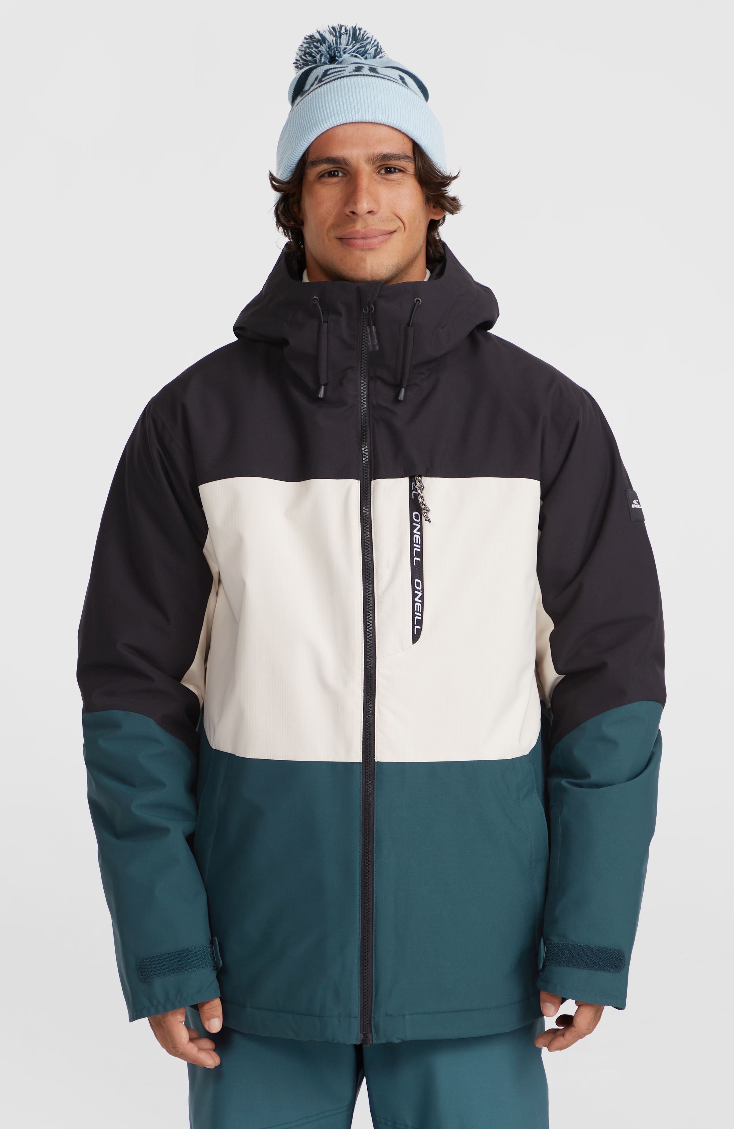 Carbonite Snow Jacket | Alma Steel Colour Block – O'Neill