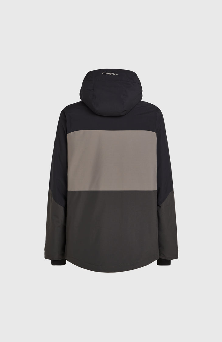 Carbonite Snow Jacket | Black Out Colour Block