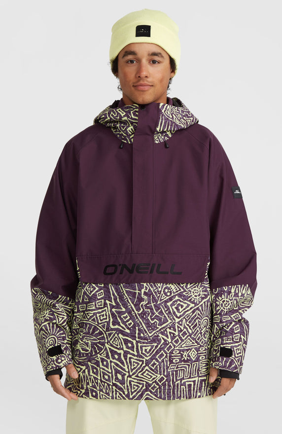 O'Riginals Anorak Snow Jacket | Dark Purple Sketcheritage O'Riginals Anorak Snow Jacket | Dark Purple Sketcheritage