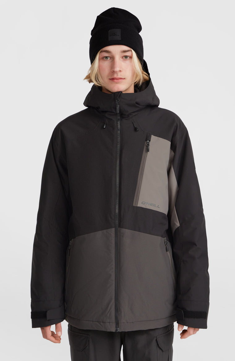 Hammer Block Snow Jacket | Black Out Colour Block Hammer Block Snow Jacket | Black Out Colour Block