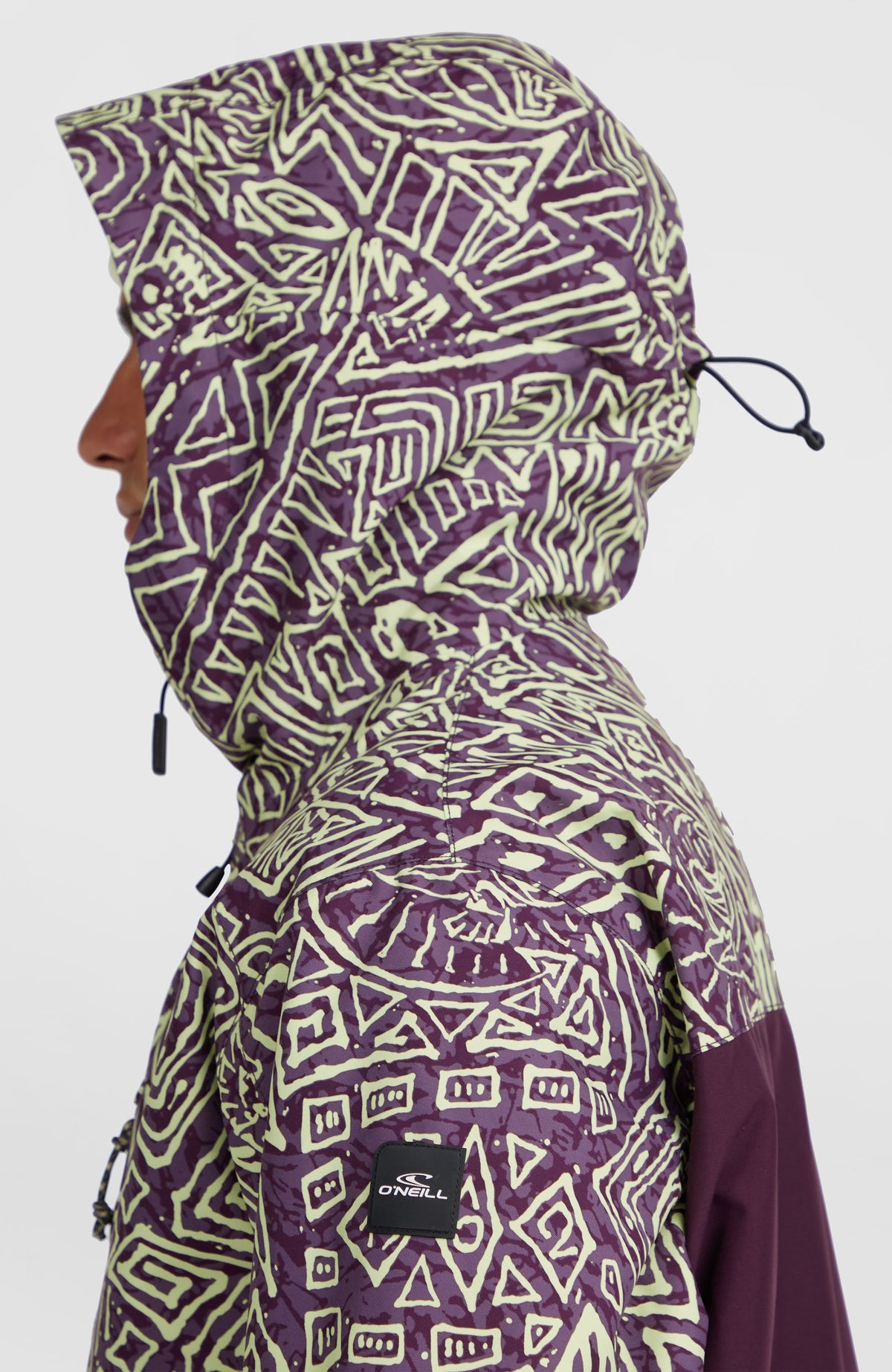 O'Riginals Block Snow Jacket | Dark Purple Sketcheritage