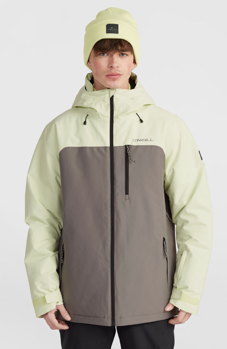 Hammer Plus Snow Jacket | Flint Stone Colour Block Hammer Plus Snow Jacket | Flint Stone Colour Block