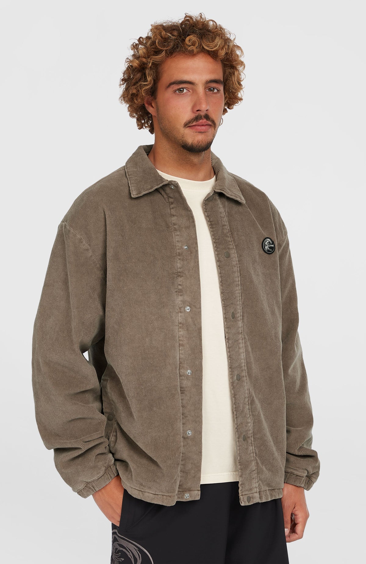 Cord Coach Jacket | Pure Cashmere
